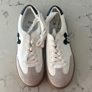 Janie and Jack White and Black Kids Sneakers